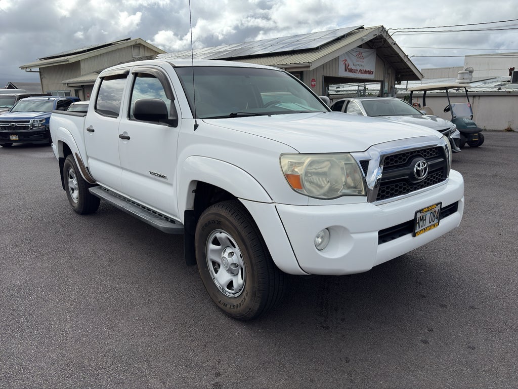 2011 Toyota Tacoma — rear three-quarter view